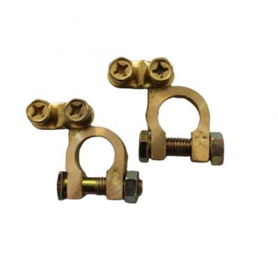 China Manufacture Wholesale Brass Battery Terminal/battery Terminal Clamp/car Battery Terminal With High Quality